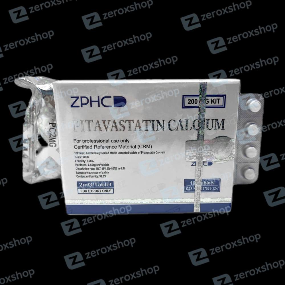 Pitavastatin Calcium 100tab 2mg/tab ZPHC