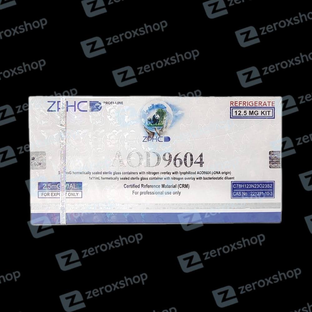 AOD 9604 25mg 5 vials 5mg/vial ZPHC