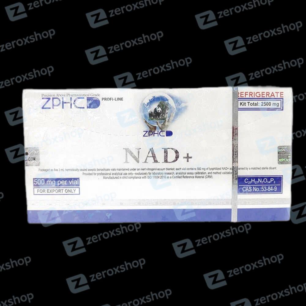 NAD+ 2500mg 5 vials 500mg/vial ZPHC